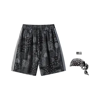 Qnxeey Casual Shorts Unisex Black