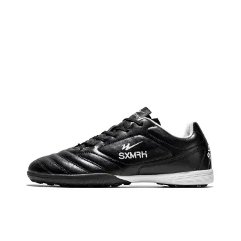 Binary TF Rubber Broken Studs Cushioning Abrasion Resistant Lightweight Slip Resistant Soccer Shoes Unisex Black