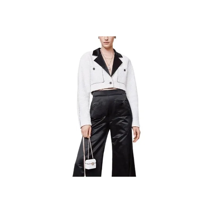 CHANEL Jackets Women's White-0