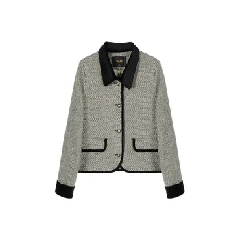 Still Quiet Jackets Coats Women's Black/Multicolor