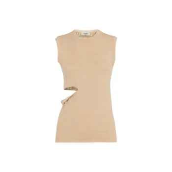 FENDI SS23 Knitwear Women's Beige