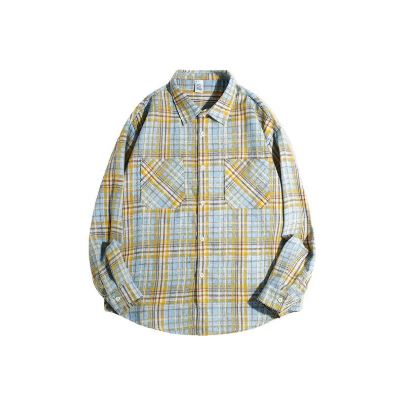 ZHONGBANGJICHU Shirt Unisex Yellow-0