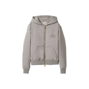 MIU MIU Jackets Coats Women's Marble Gray