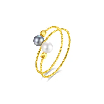 Inlady Pearl Rings Women's