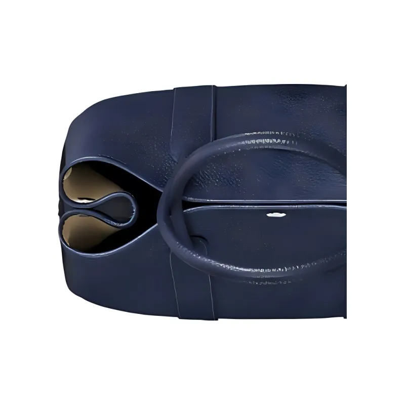 HERMES Garden Party Cow Leather Garden Handbag 36 Unisex Midnight Blue-4