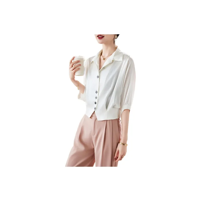 To The West Shirt Women's White-0