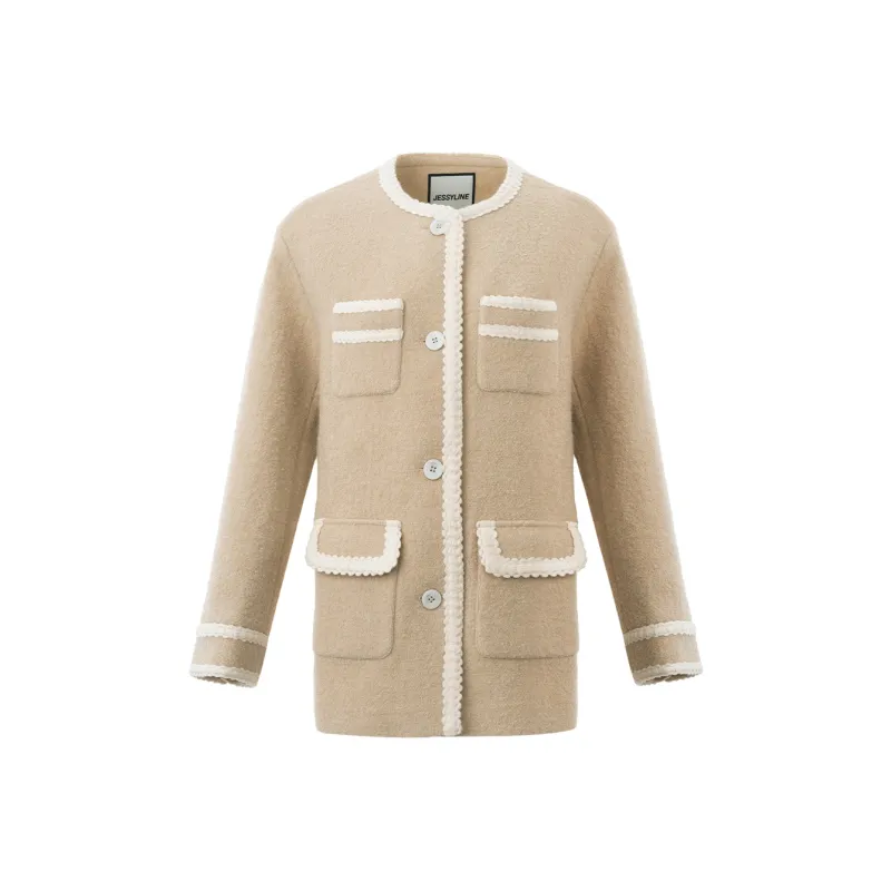 JESSYLINE Jackets & Coats Women's Light Apricot-0