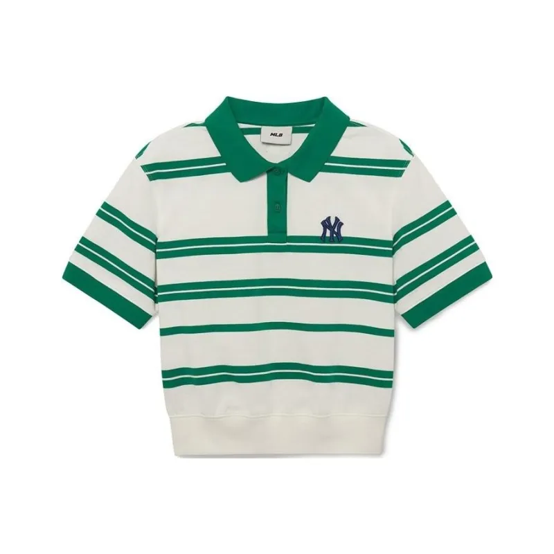 MLB New York Yankees Polo Shirts Women's Green-0