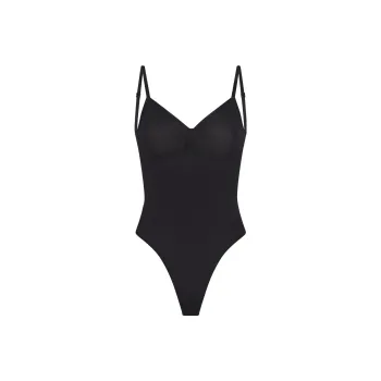 Skims Bodysuits Women's Black Agate