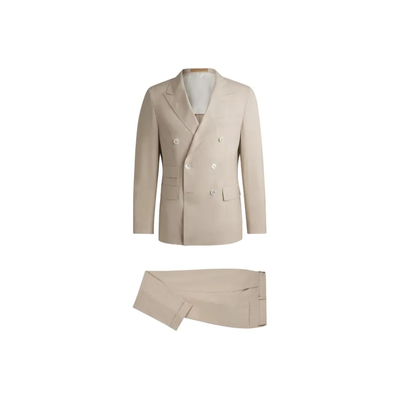 HUGO BOSS Business Suits Men's Light Brown-0