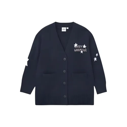 Kirby X GU Kirby Collaboration Edition Knitwear Women's Navy