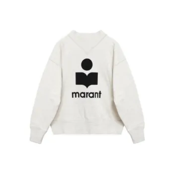 ISABEL MARANT ETOILE Moby High Neck Logo Sweatshirt