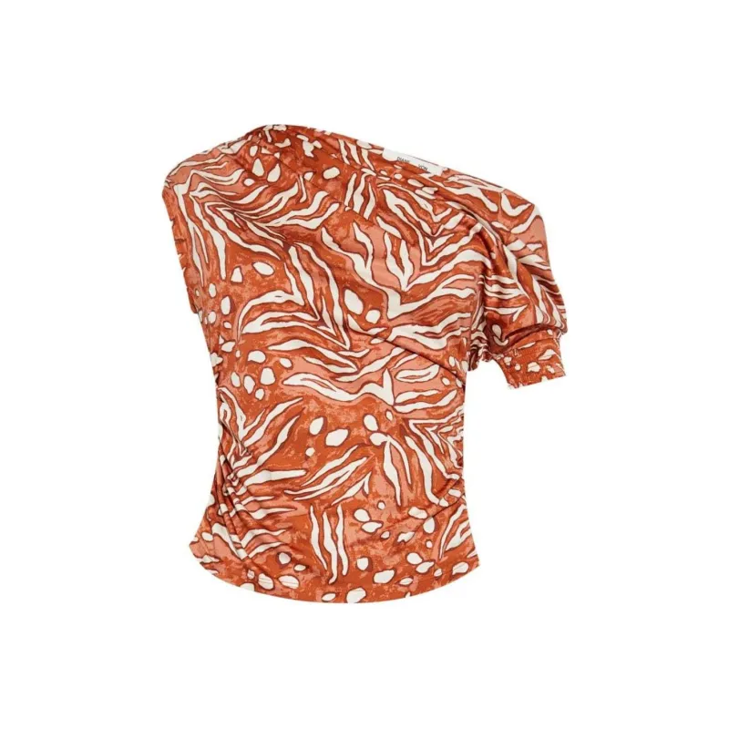 DVF Diane Von Furstenberg Percy Top-0