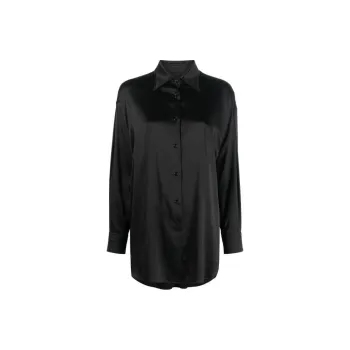 TOM FORD Satin Relaxed Fit Shirt