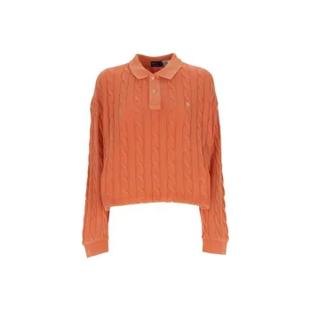 Polo Ralph Lauren SS23 Polo Shirt Women's Orange