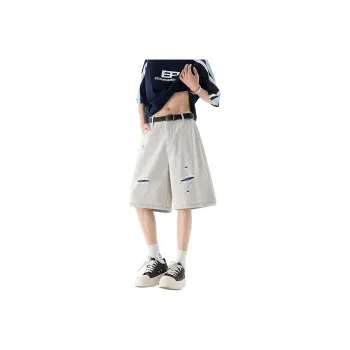 RKVC Casual Shorts Unisex Light Gray