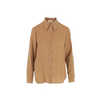 GUCCI Gg Silk crepe Shirt