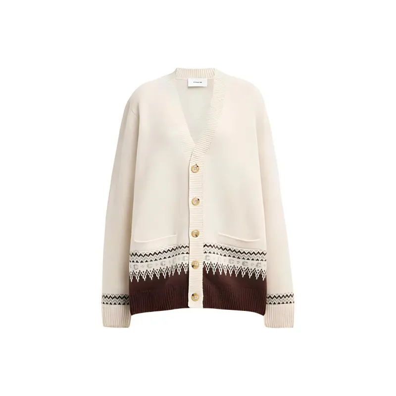 COACH SS24 Knitwear Women's Ivory White-0