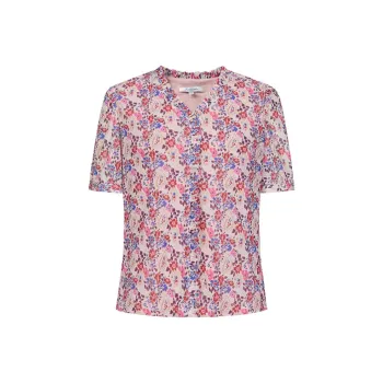 JZ. ANNAKRO T Shirt Women's Floral Pink
