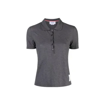 THOM BROWNE· Polo Shirt Women's Gray