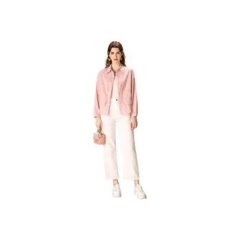 FENHONGMALI Shirts Women's Pink
