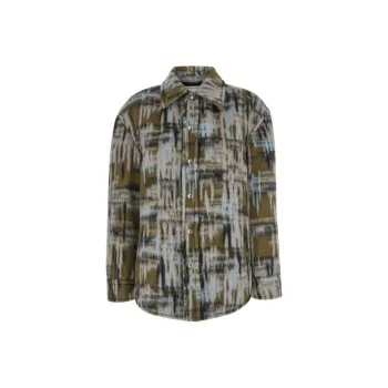 Bottega Veneta Check Patterned Relaxed Fit Jacket