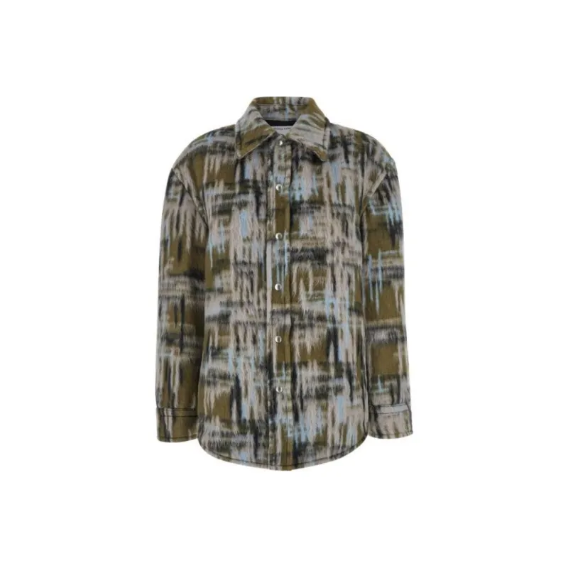 Bottega Veneta Check Patterned Relaxed Fit Jacket-0