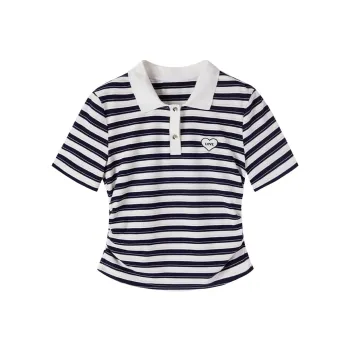 XIANGYING T Shirts Women's Blue