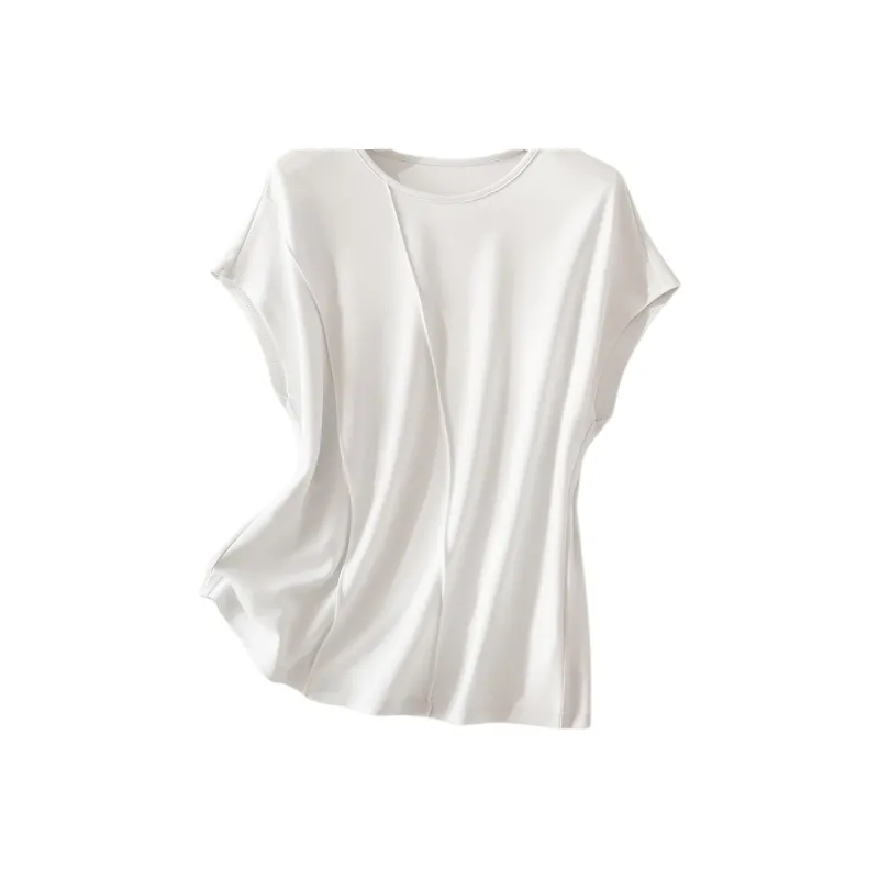 IHIMI T Shirts Women's White-2