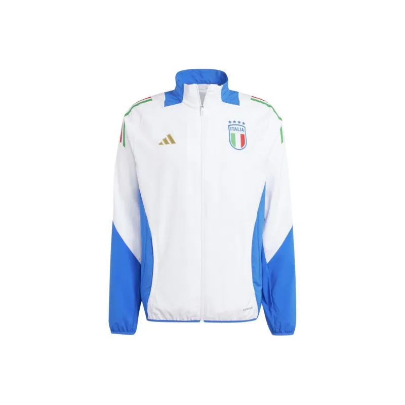 Adidas Italian Team In The European Cup Soccer Jerseys Unisex White/Blue-0