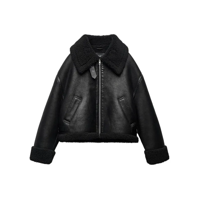 ZARA Jackets Women's Black-0
