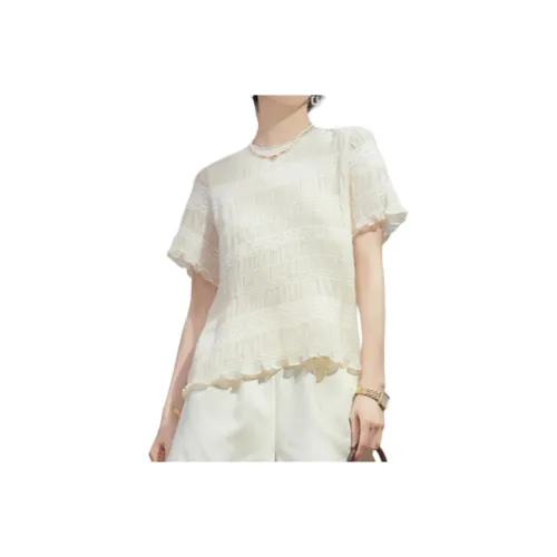 DESIGNER UNCLE T-Shirt Women's Champagne Gold