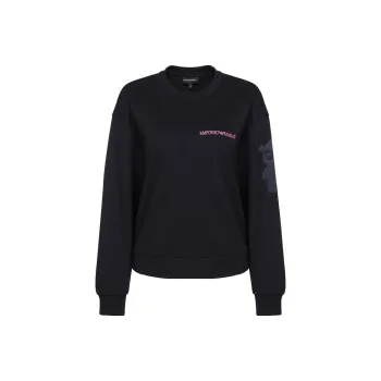 EMPORIO ARMANI Sweatshirts Women's Navy Blue