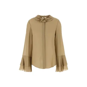 Chloé Ruffled Long Sleeved Shirt