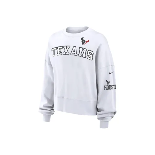 Nike Houston Texans Women's full nike Nfl Pullover Crew