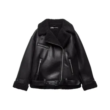 ZARA Jackets Women's Black