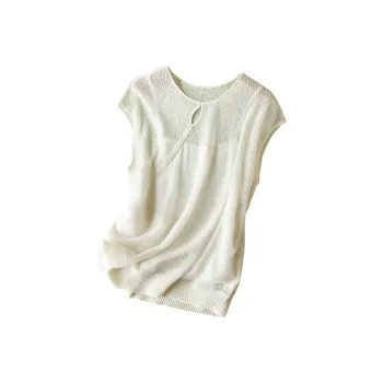 IHIMI Knitwear Women's Ecru
