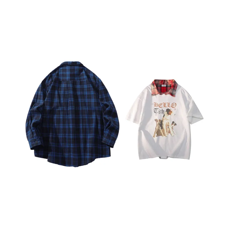 TITH Shirt Matching Set Unisex Two Piece Set-3