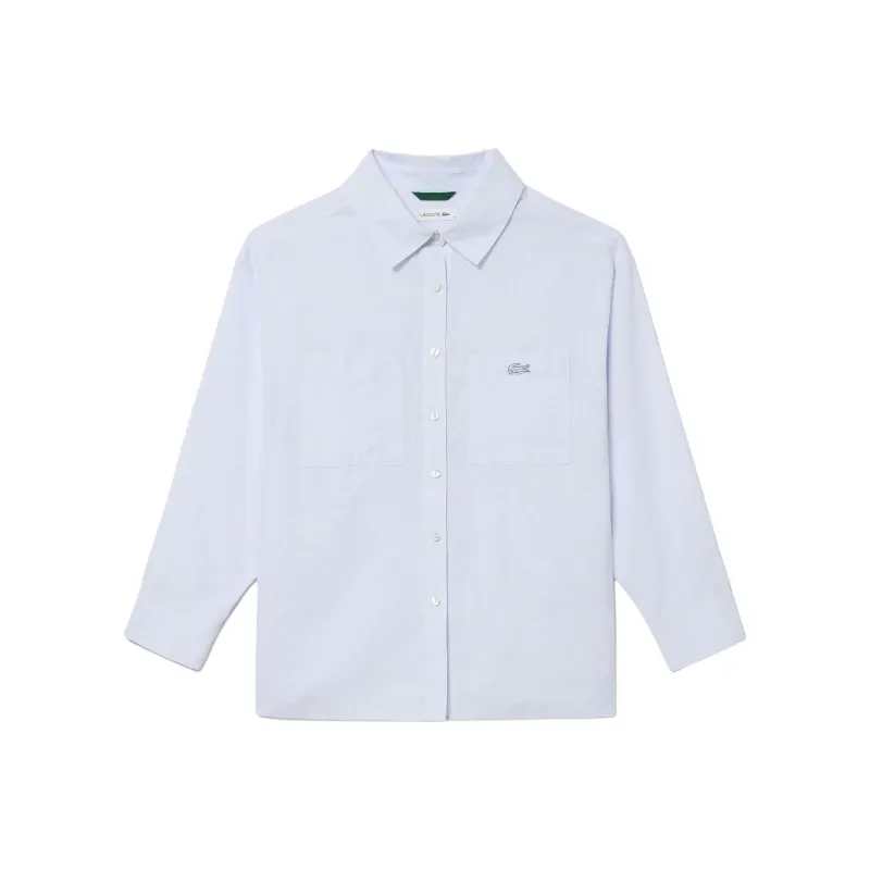 LACOSTE Shirt Women's Light Blue-0