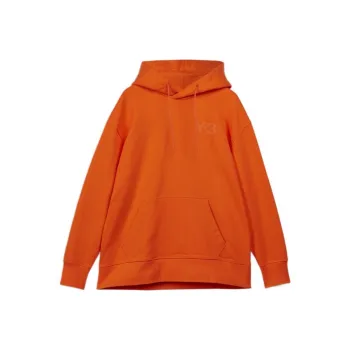 Y 3 Classic Chest Logo Hoodie Orange