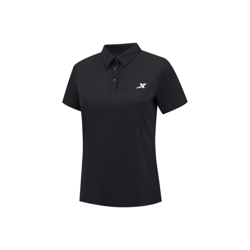 XTEP Polo Shirt Women's Jet Black