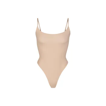 SKIMS Flts Everybody Caml Bodysult Jumpsuit Women's Mica/Mica