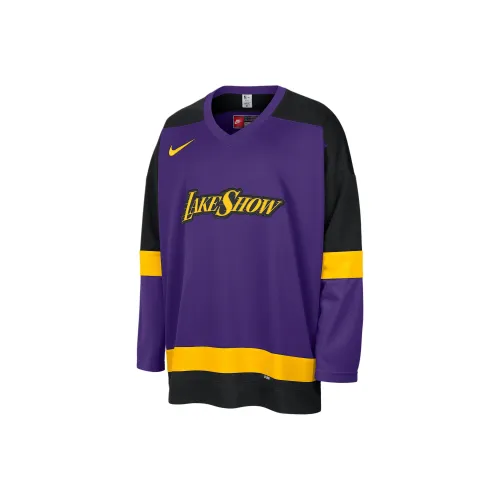 Nike Los Angeles Lakers City Edition Men's Nike Nba Hockey Jersey