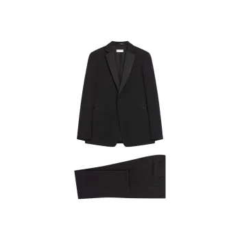 DRIES VAN NOTEN Business Suits Men's Black