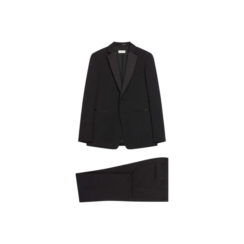 DRIES VAN NOTEN Business Suits Men's Black-0