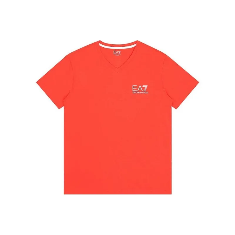 EMPORIO ARMANI EA7 T Shirts Women's Orange-0