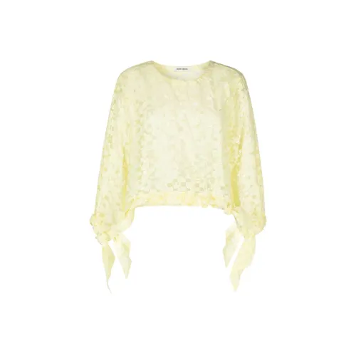 Henrik Vibskov Bulk Geometric pattern Sheer Blouse