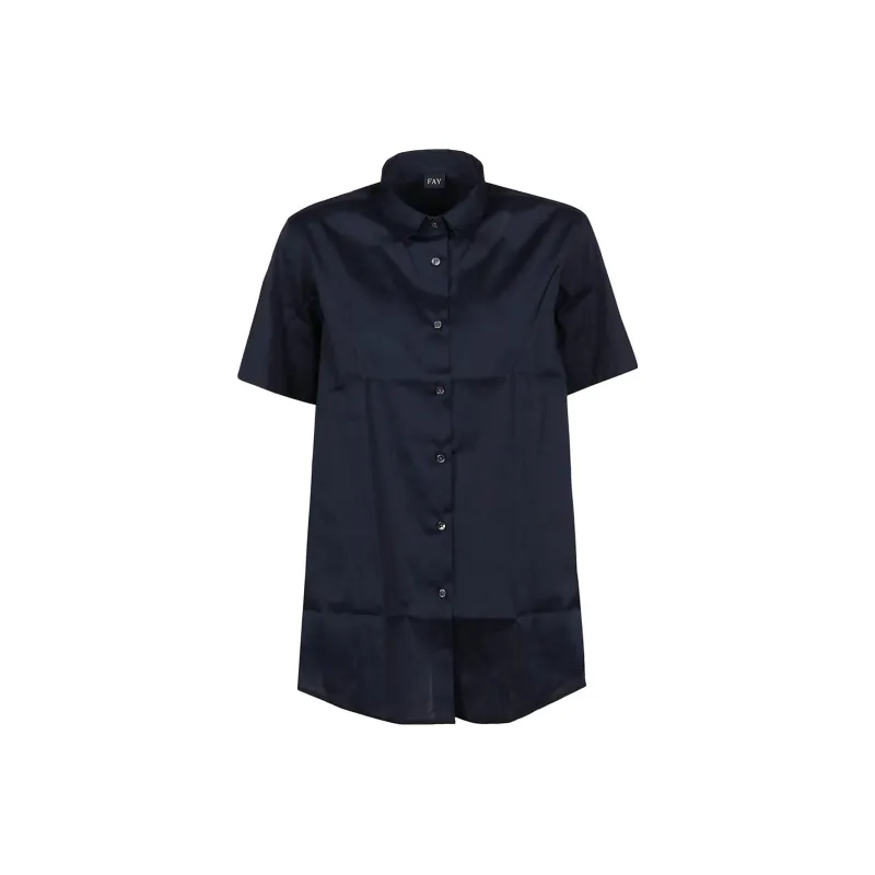 FAY Buttoned Short Sleeved Shirt-0