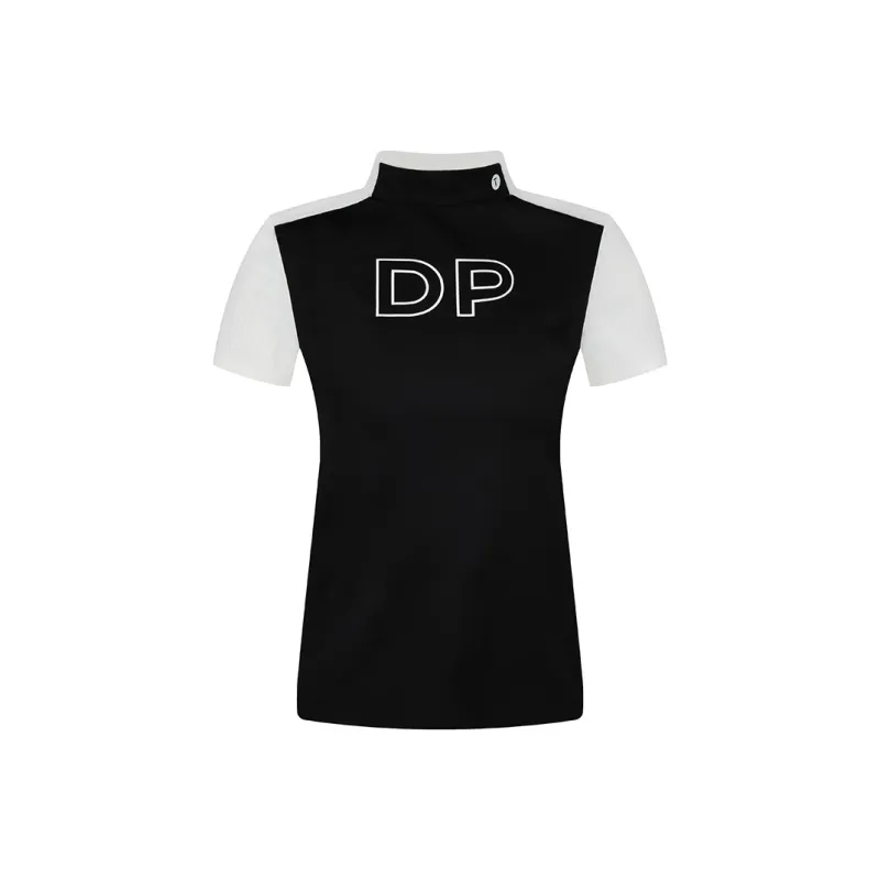 EUROPEAN TOUR T Shirt Women's Black White-0