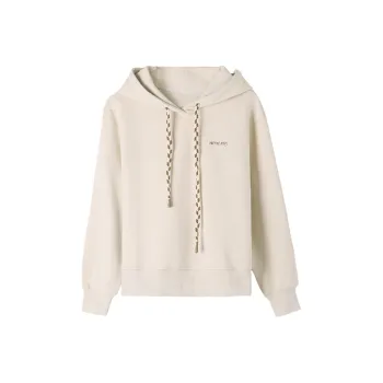 HIPPIEMISS Sweatshirt Coat Women's Apricot